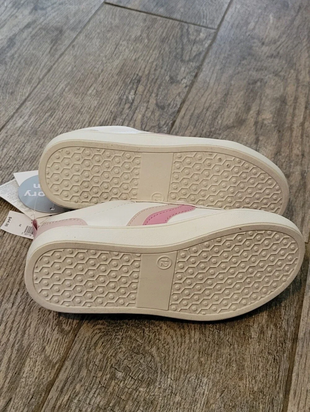 GAP Kids Trainer Sneaker Shoes Pink Colorblock Memory Foam Lace Up Barbiecore
